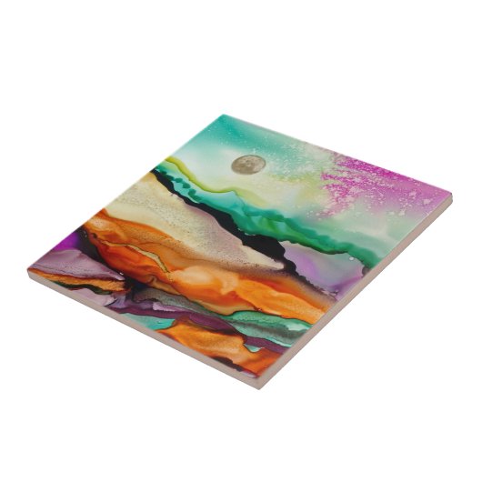 Farblich Abstrakt Fliese (Seite)