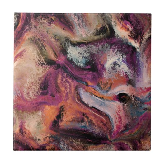 Farblich abstrakt fliese (Vorderseite)