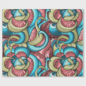 Farblich Abstrakt Geschenkpapier (Flach)