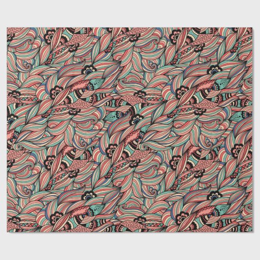 Farblich Abstrakt Geschenkpapier (Flach)