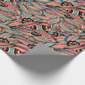 Farblich Abstrakt Geschenkpapier (Ecke)