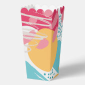 Farblich Abstrakt Geschenkschachtel (Rückseite)