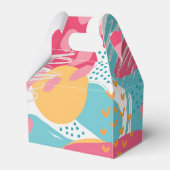 Farblich Abstrakt Geschenkschachtel (Rückseite)