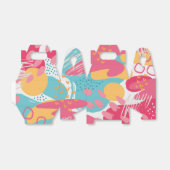 Farblich Abstrakt Geschenkschachtel (Ungefaltet)