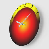 Farblich abstrakt große wanduhr (Winkel)