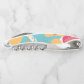 Farblich Abstrakt Kellnermesser (Rückseite)