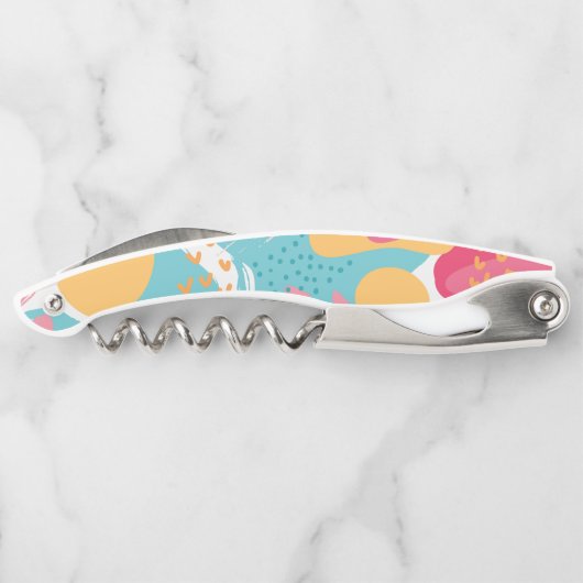 Farblich Abstrakt Kellnermesser (Rückseite)