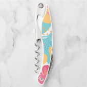 Farblich Abstrakt Kellnermesser (Vorderseite)