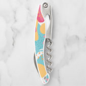 Farblich Abstrakt Kellnermesser (Rückseite)