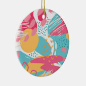 Farblich Abstrakt Keramik Ornament (Rechts)