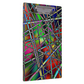 Farblich Abstrakt Klemmbrett (Rechts)