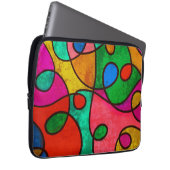 Farblich Abstrakt Laptopschutzhülle (Vorne Rechts)