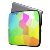 Farblich Abstrakt Laptopschutzhülle (Vorderseite Links)