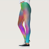 Farblich Abstrakt Leggings (Links)
