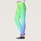 Farblich Abstrakt Leggings (Links)