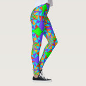 Farblich abstrakt leggings (Rechts)