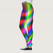 Farblich Abstrakt Leggings (Links)