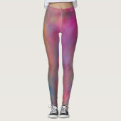 Farblich Abstrakt Leggings (Vorderseite)