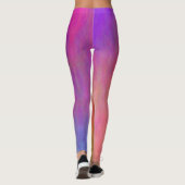 Farblich Abstrakt Leggings (Rückseite)