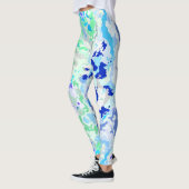 Farblich Abstrakt Leggings (Links)