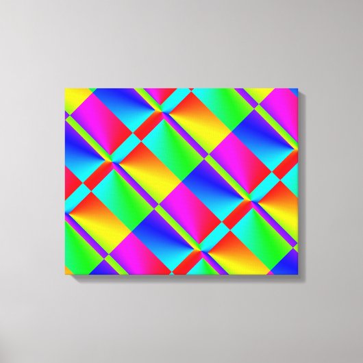 Farblich Abstrakt Leinwanddruck (Vorderseite)