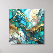 Farblich Abstrakt Leinwanddruck (Vorderseite)