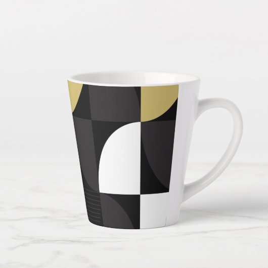 Farblich Abstrakt Milchtasse (Rechts)