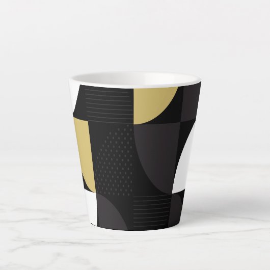 Farblich Abstrakt Milchtasse (Vorderseite)