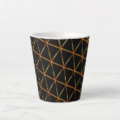 Farblich Abstrakt Milchtasse (Vorderseite)