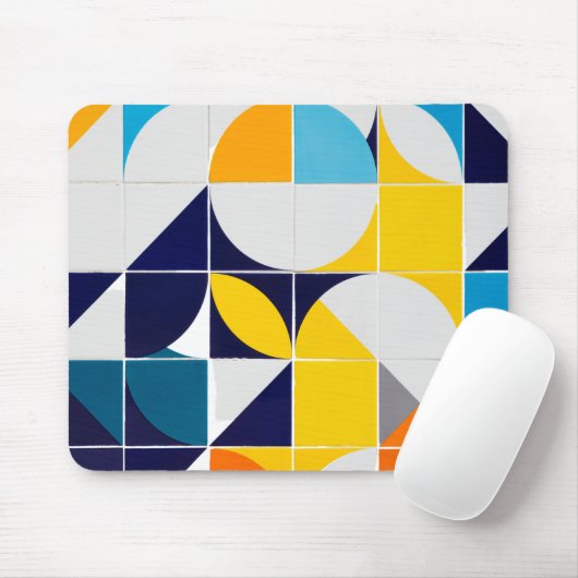 Farblich Abstrakt Mousepad (Mit Mouse)