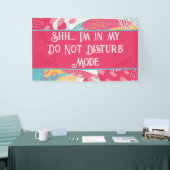 Farblich Abstrakt - Nicht stören Banner (Messeveranstaltung)