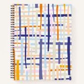 Farblich Abstrakt Notizblock (Vorderseite)