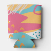 Farblich Abstrakt Personalisiert Dosenkühler (Rückseite)