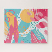 Farblich Abstrakt Puzzle (Horizontal)