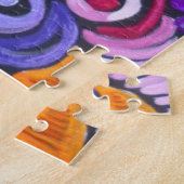 Farblich Abstrakt Puzzle (Seite)