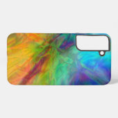 Farblich Abstrakt Samsung Galaxy Hülle (Rückseite (Horizontal))