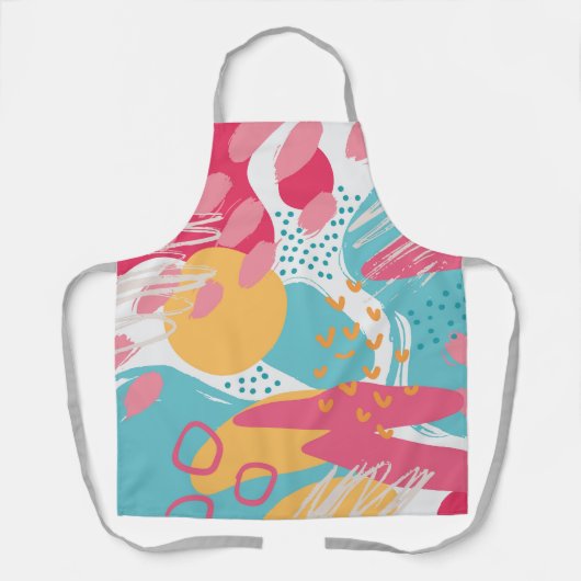 Farblich Abstrakt Schürze (Vorderseite)
