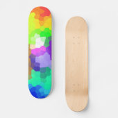 Farblich abstrakt skateboard (Vorderseite)