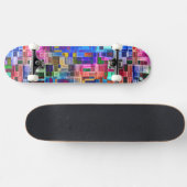 Farblich Abstrakt Skateboard (Horizontal)