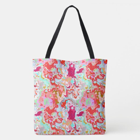 Farblich Abstrakt Tasche (Rückseite)