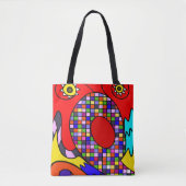 Farblich abstrakt tasche (Vorderseite)