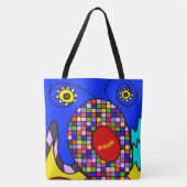 Farblich abstrakt tasche (Vorderseite)