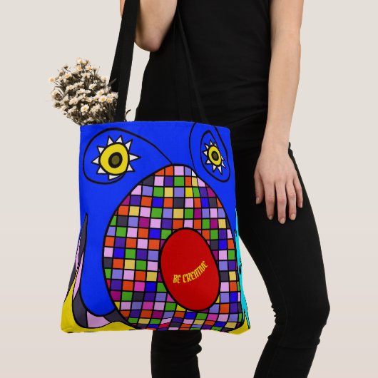Farblich abstrakt tasche (Von Nahem)