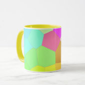 Farblich Abstrakt Tasse (Vorderseite Links)