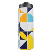 Farblich Abstrakt Thermosbecher (Vorderseite)