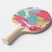 Farblich Abstrakt Tischtennis Schläger (Vorderseite)