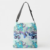 Farblich Abstrakt Tragetaschen Mit Langen Trägern (Rückseite)