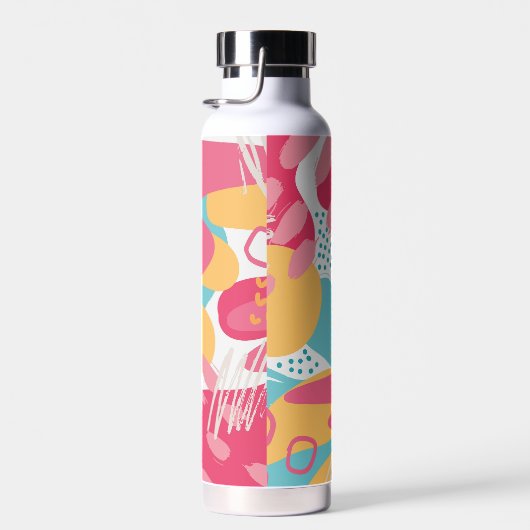 Farblich Abstrakt Trinkflasche (Rechts)