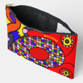 Farblich abstrakt zubehörtasche (Offen)