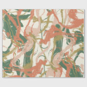 Farblich Abstrakte Papiertücher Geschenkpapier (Flach)